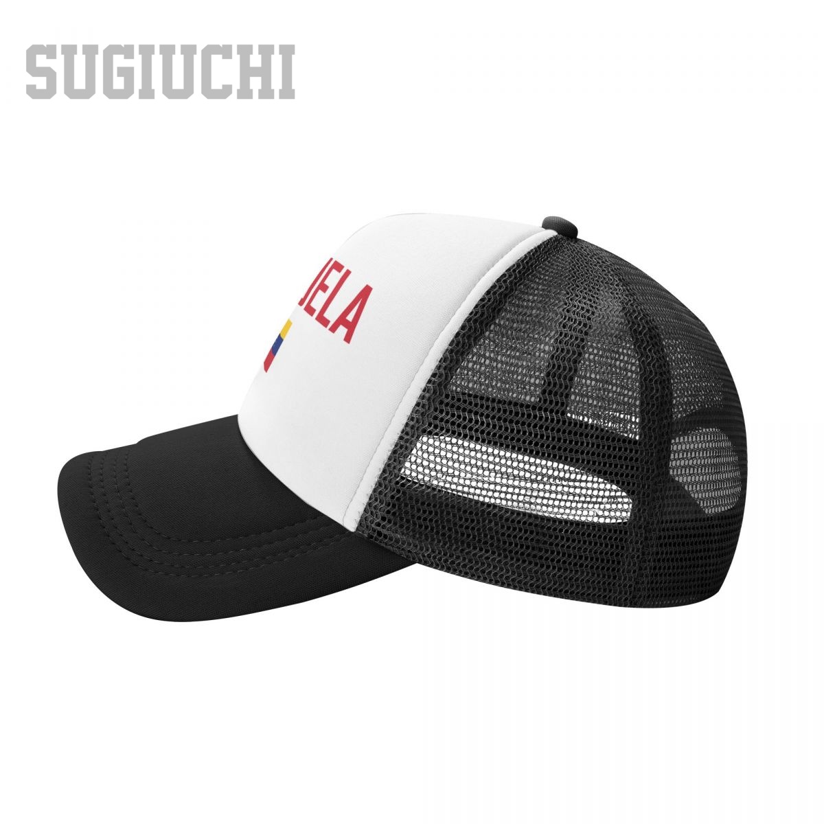 ユニセックス メッシュ キャップ 帽子 ベネズエラの国旗とフ - Trucker Cap Mesh のレビューと価格