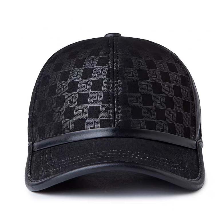 帽子男性用本物のスエードレザー野球帽 2 色スプライシング男 - Baseball Cap Structured のレビューと価格